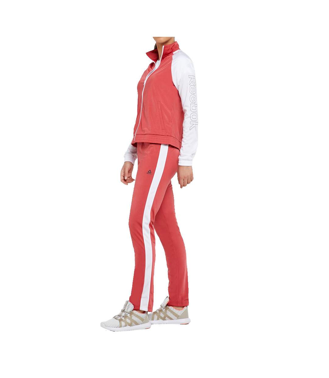 Survêtement rose femme Reebok TE TS Tricot