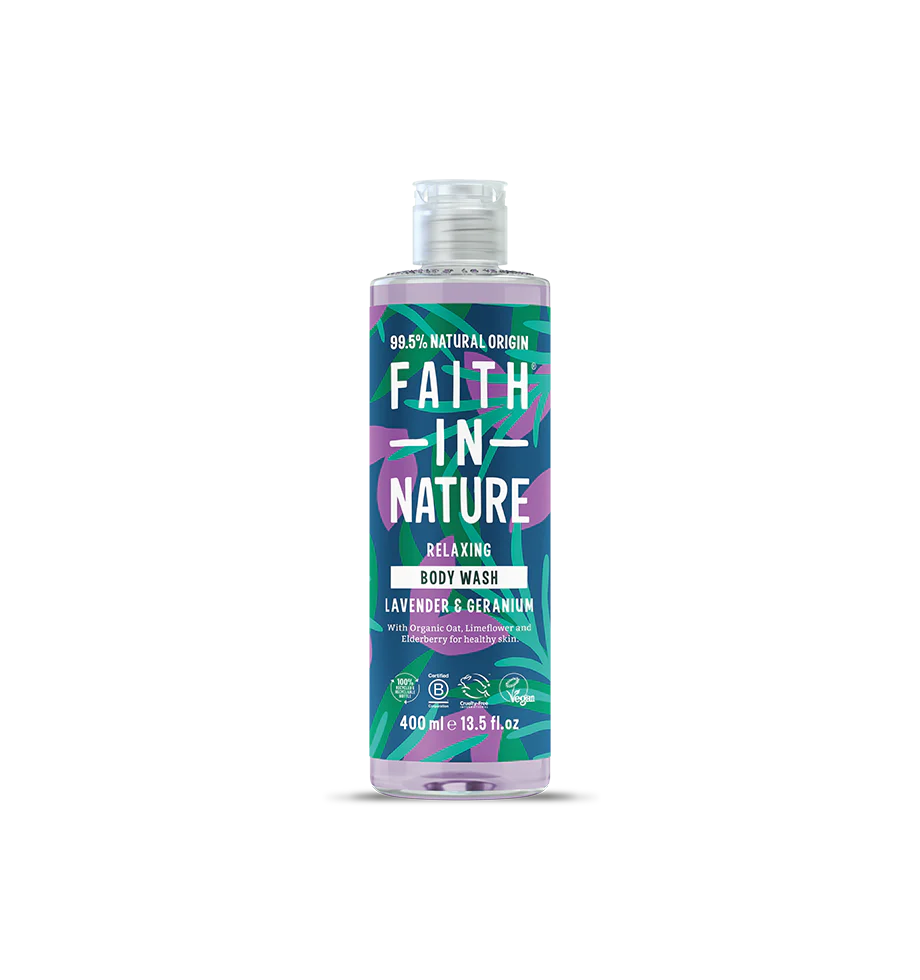 Faith In Nature Body Wash Lavendel (400 ml)