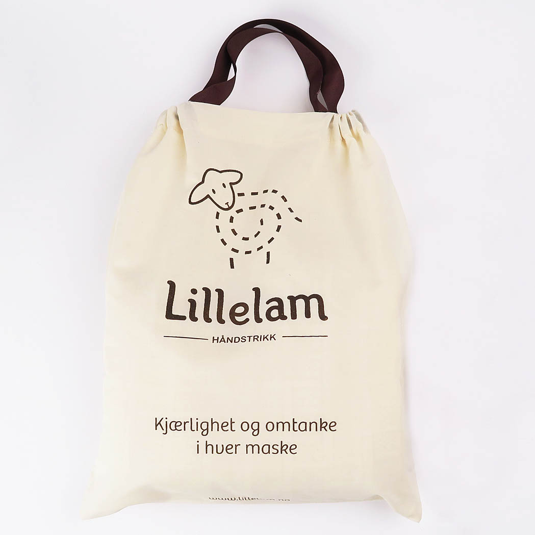 Håndstrikk bomullsnett - Lillelam