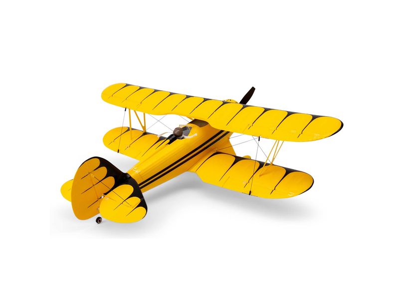 E-flite Doppeldecker UMX WACO 550 mm Gelb, BNF Basic UMX Scale Doppeldecker mit Brushless Antrieb und Spektrum Technik