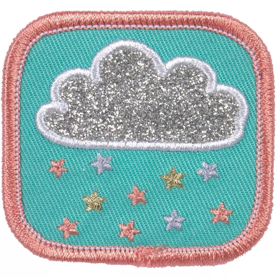 LÄSSIG School Patches Set Unicorn glitter