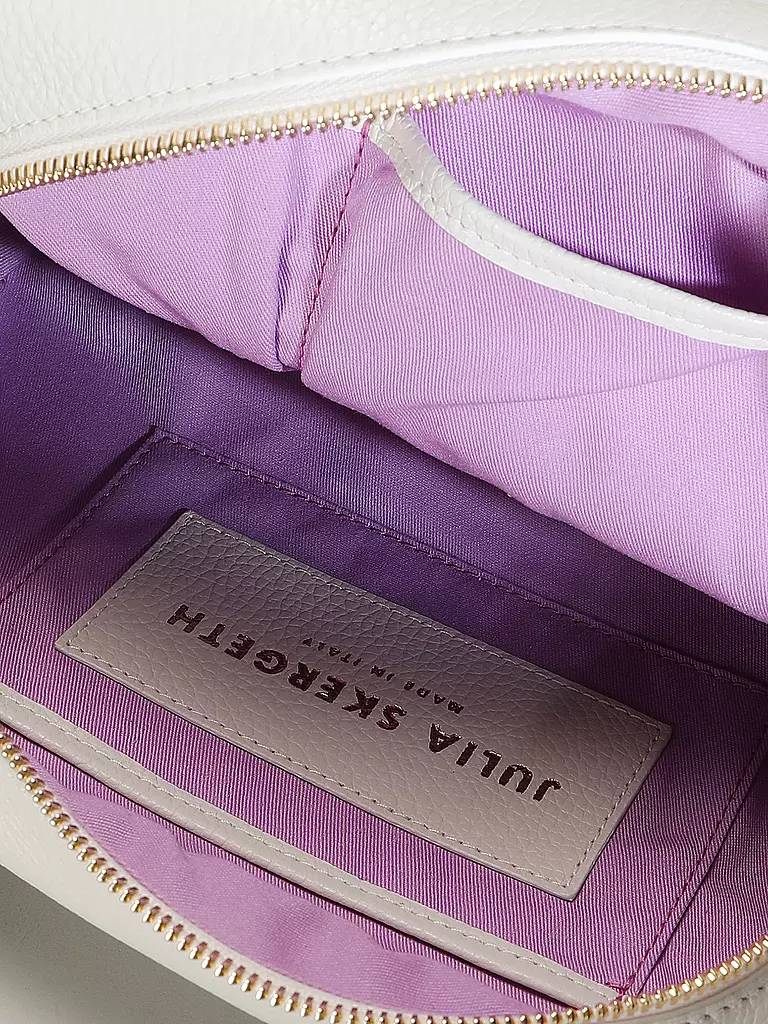 JULIA SKERGETH Ledertasche - Henkeltasche HÄNKELTASCHE KLEIN creme