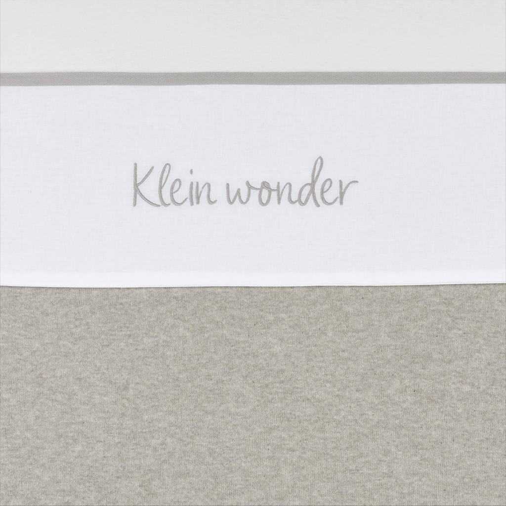 baby wieglaken 'Klein Wonder'greige