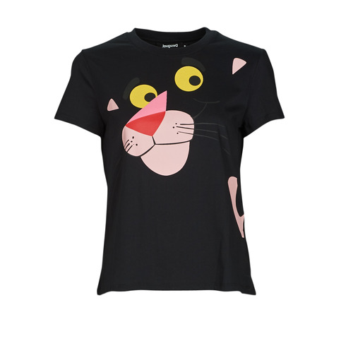 Desigual - HELLO PINK PANTHER - Noir