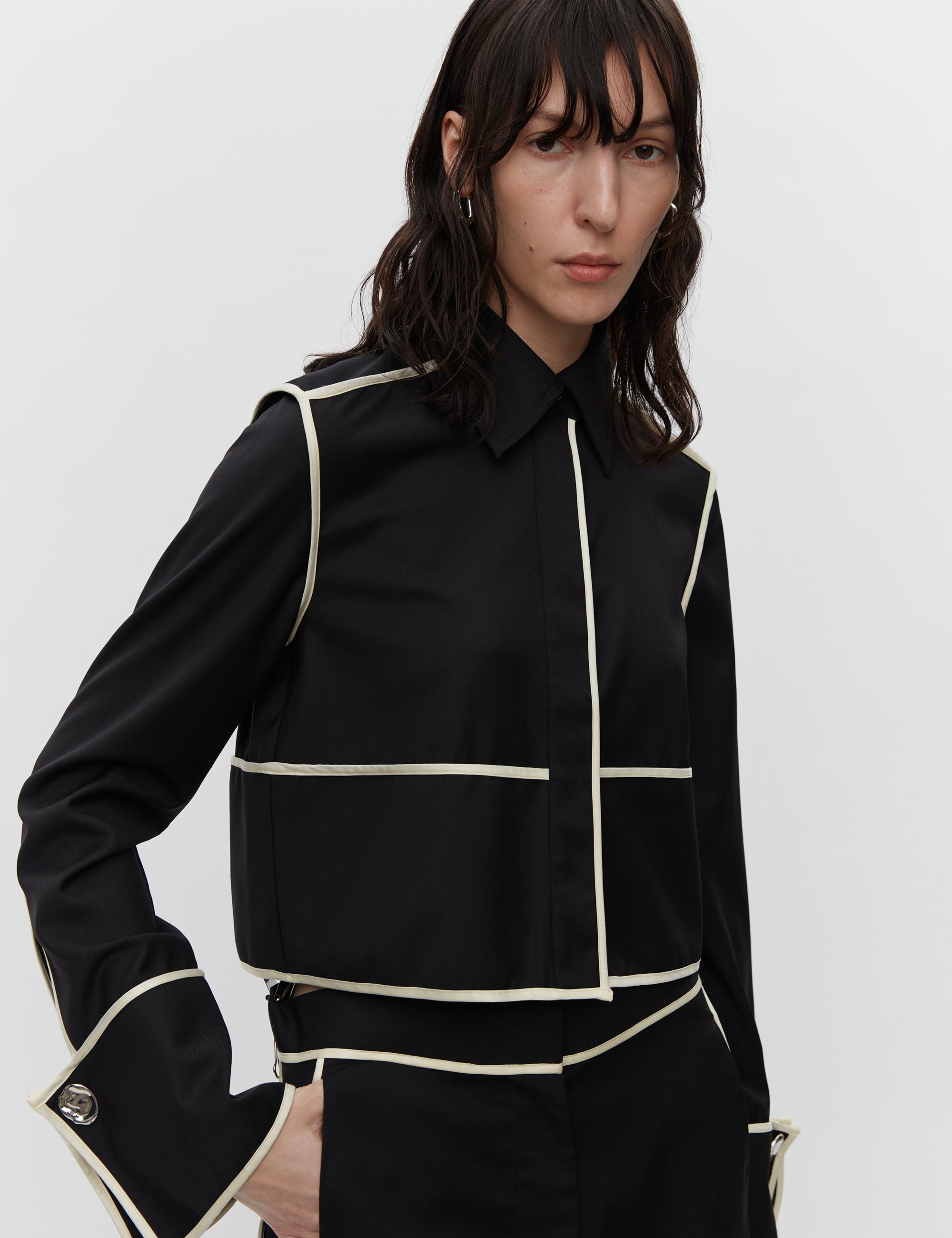 DAY Birger et Mikkelsen  Tessa Short skjorte - sort
