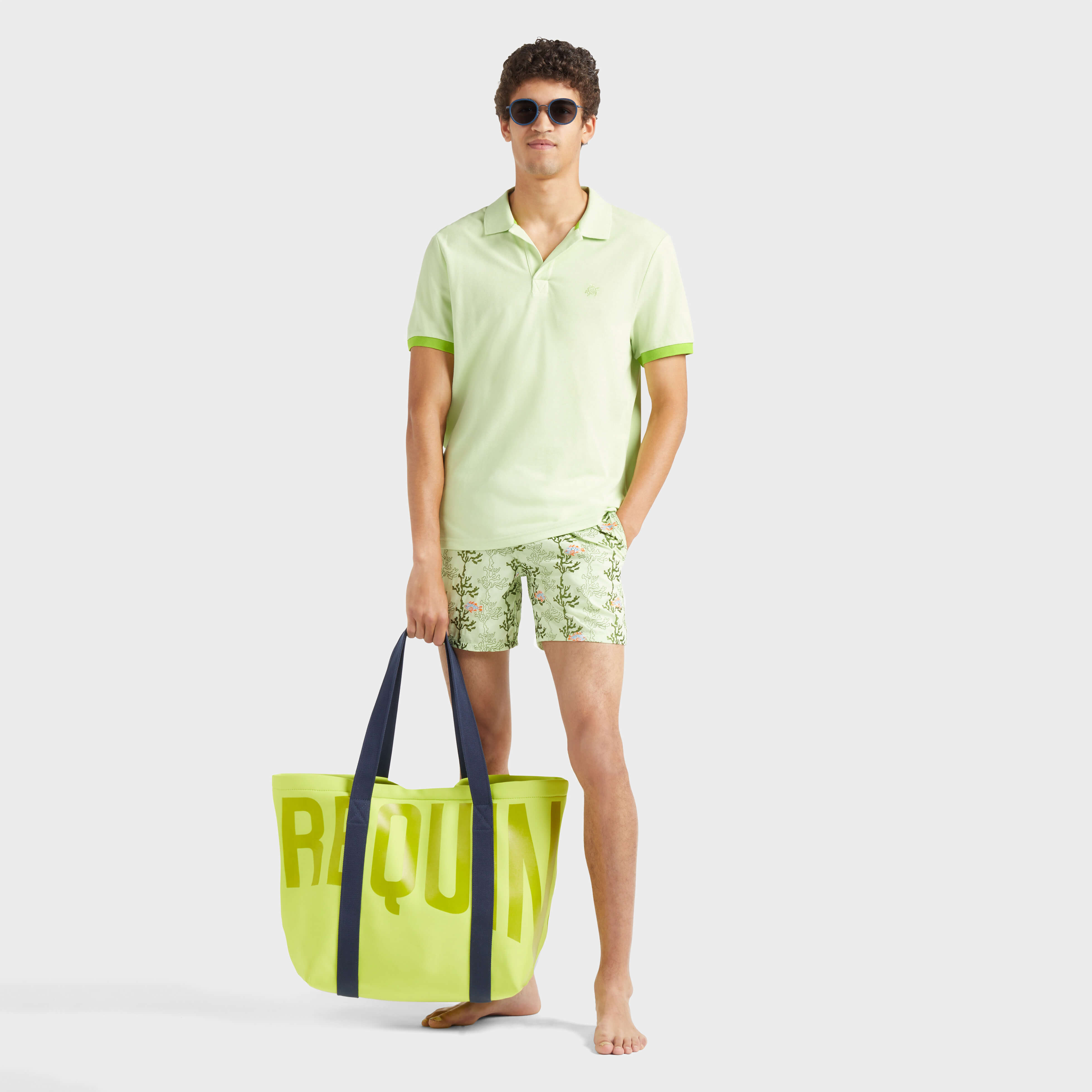Maillot de bain homme brodé Seaweed - Edition Limitée