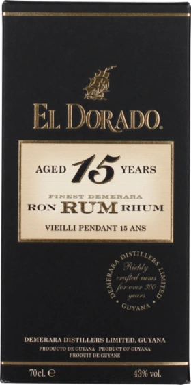 EL DORADO 15 YEARS 70CL