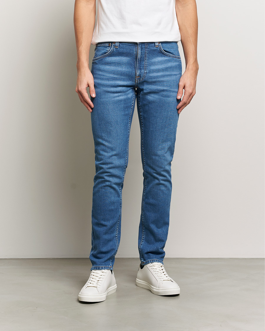 Nudie Jeans Lean Dean Jeans Broken Split