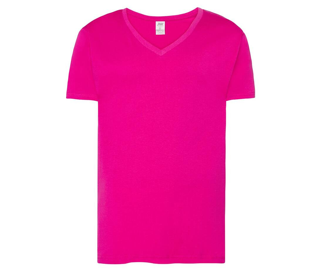 JHK JK401 - T-shirt Col V Confort Doux et Résistant