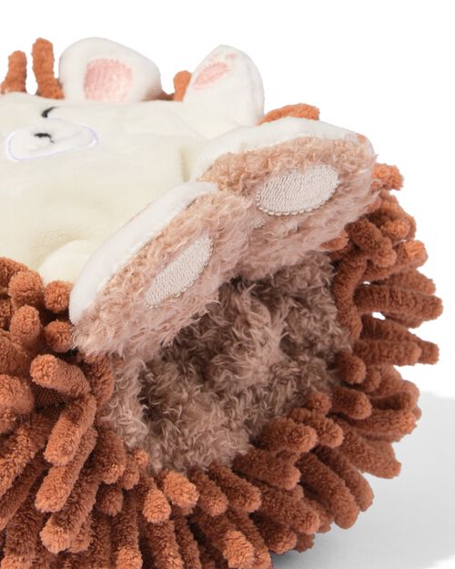 peluche réversible hérisson - ours
