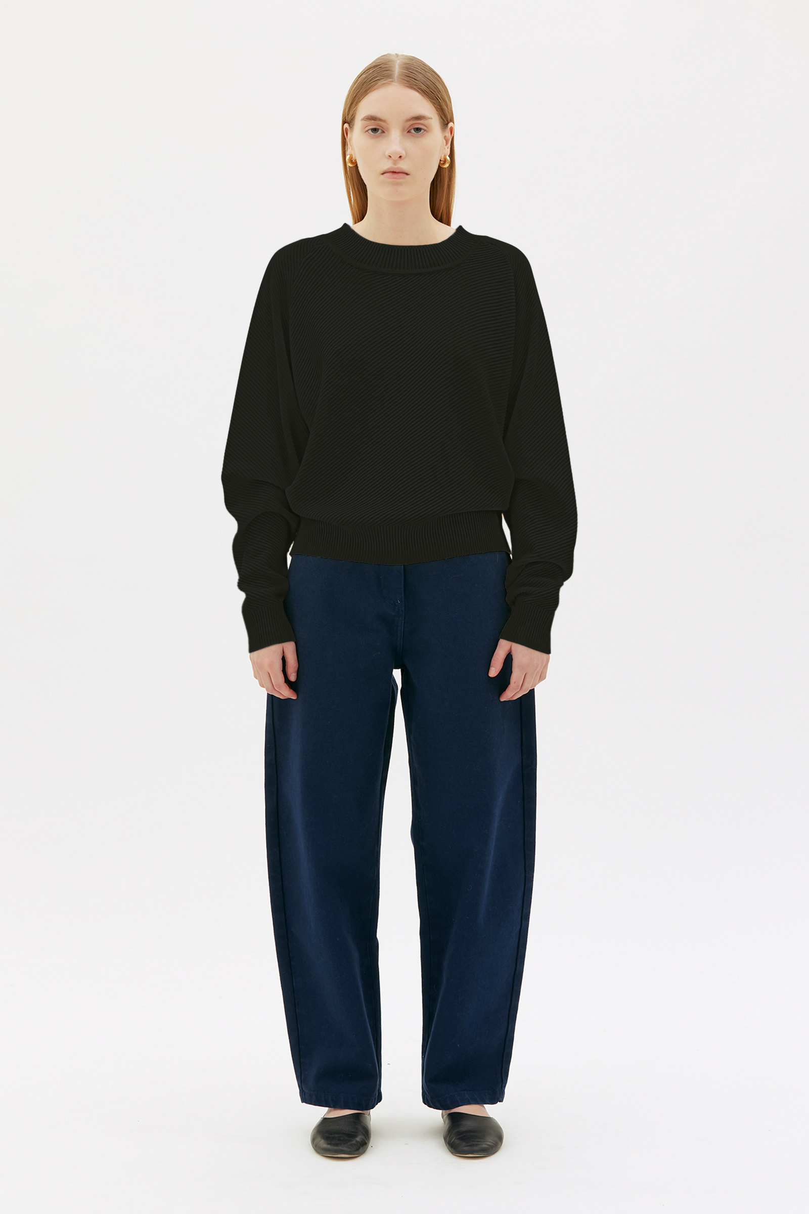 Maska Merinopullover Freya Black