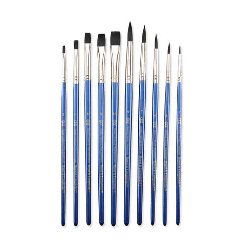 Royal & Langnickel® Black Taklon Pinselset RSET-9531