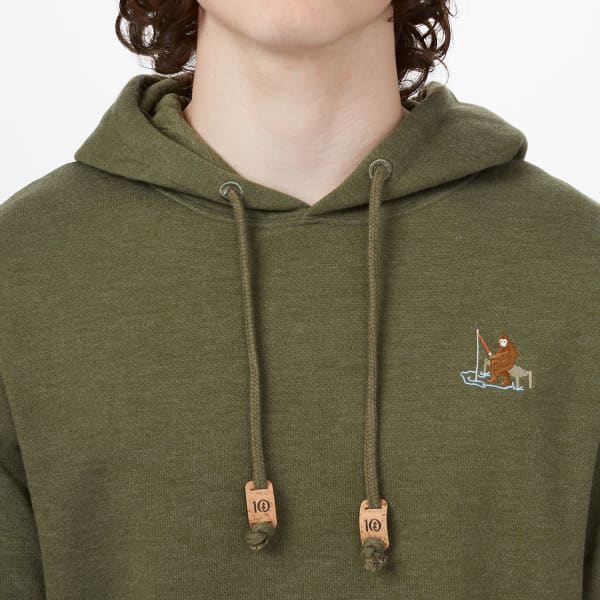 Sweatshirt TENTREE M SASQUATCH HOODIE OLIVE NIGHT GREEN HEATHER