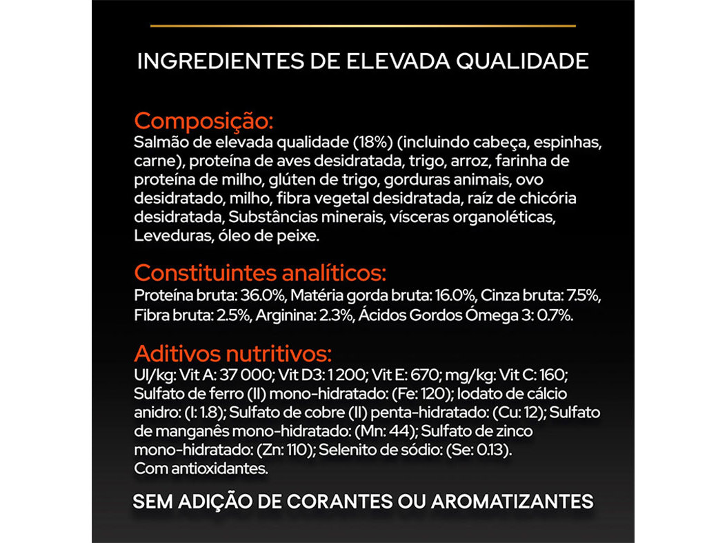 RAÇÃO PARA GATO PRO PLAN ADULT SALMÃO 10KG