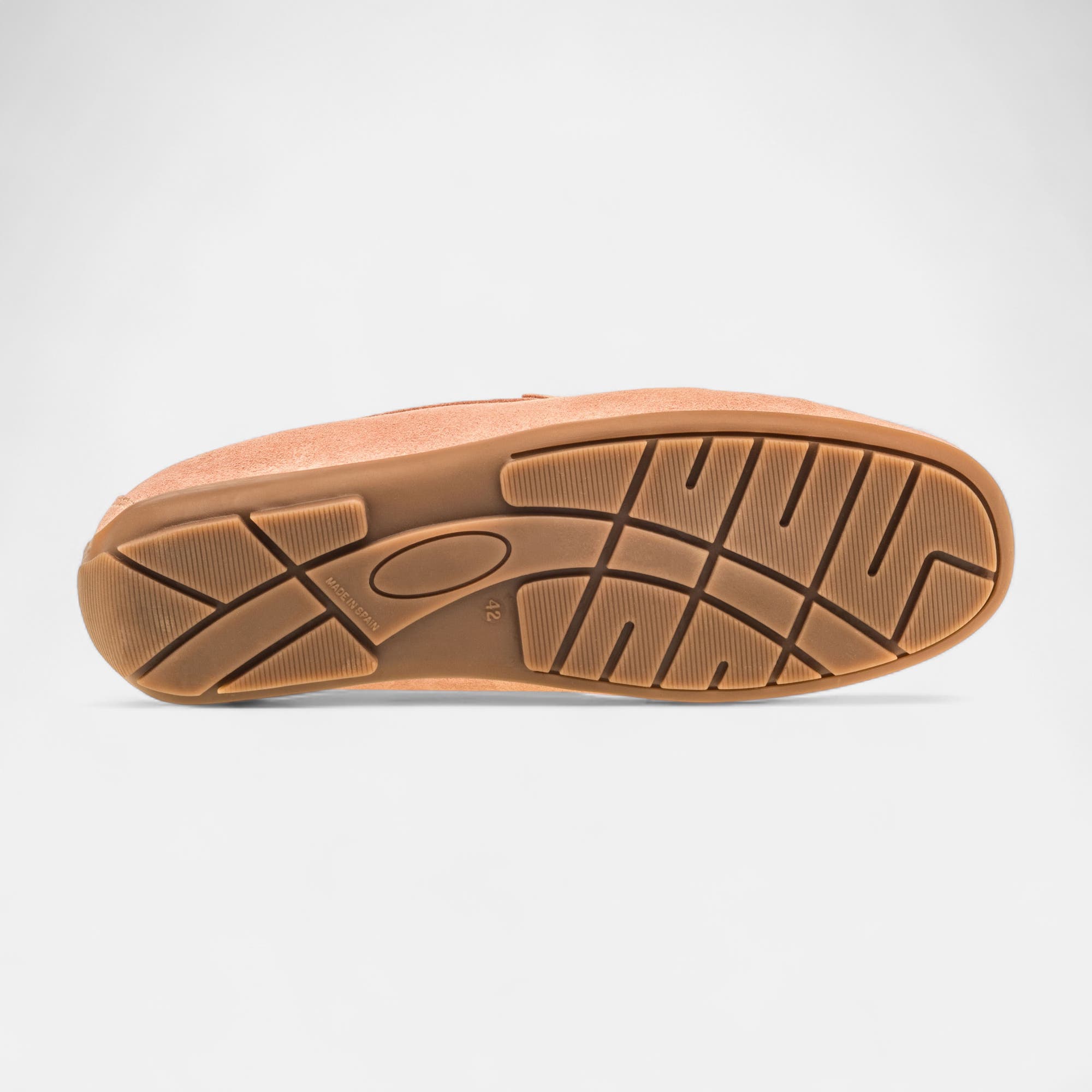 Mocassins Homme en cuir rose