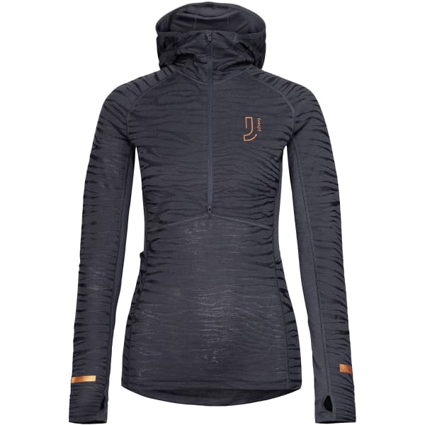 T-shirt thermique JOHAUG ADVANCE TECH-WOOL HOOD DARK BLUE