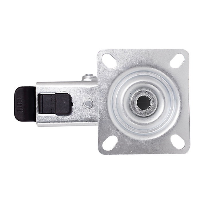 Roulette pivotante grise ø10 cm, charge max 70 kg