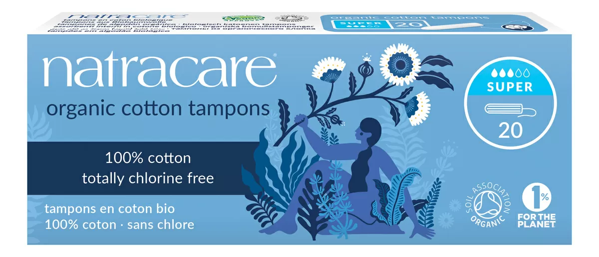 Natracare Tamponer Super Øko - 20 stk.