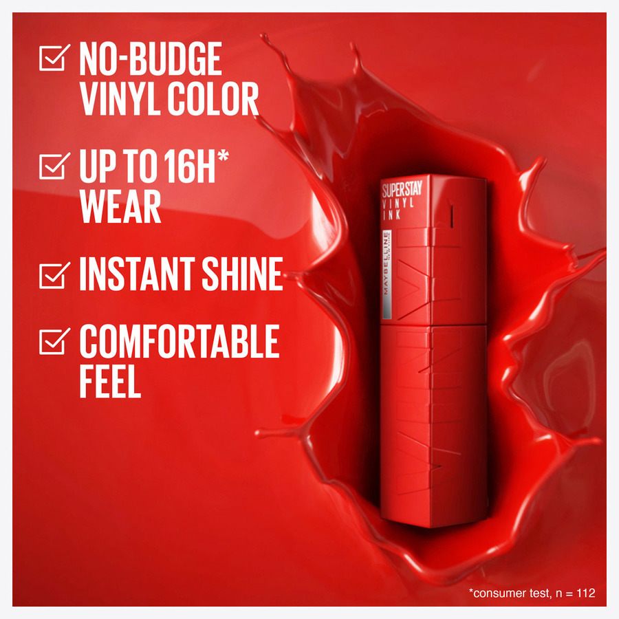 Maybelline New York Superstay Vinyl Ink 10 Lippy 4,2ml