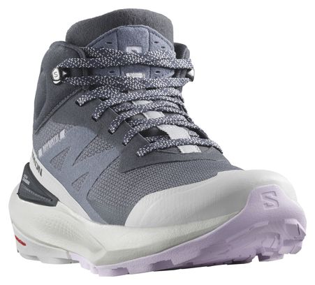 Chaussures de Randonnée Femme Salomon Elixir Activ Mid GTX Bleu Gris