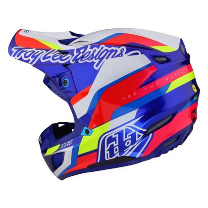 Casque cross TroyLee design SE5 ECE COMPOSITE OMEGA MIPS 2023 - Bleu