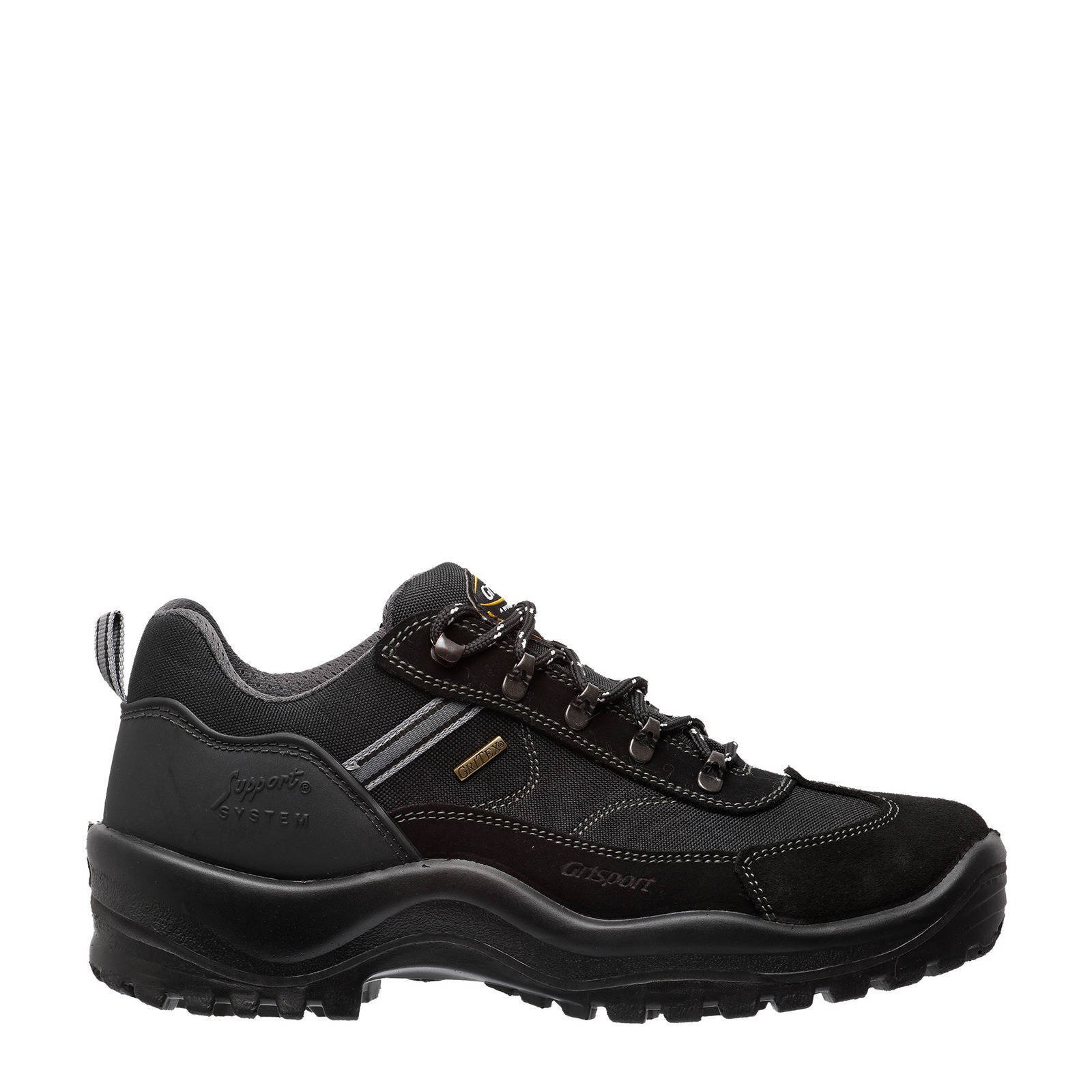 Grisport Torino Low wandelschoenen zwart
