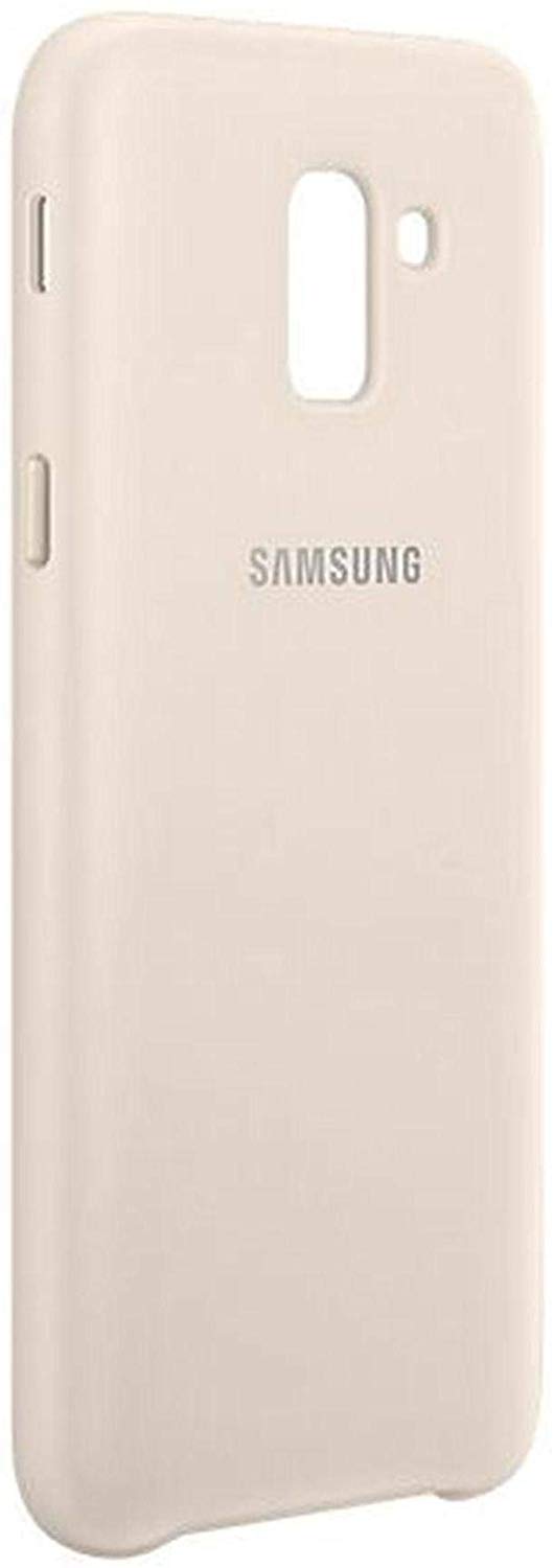 Original Samsung EF-PJ600 Dual Layer Cover für Galaxy J6 Gold