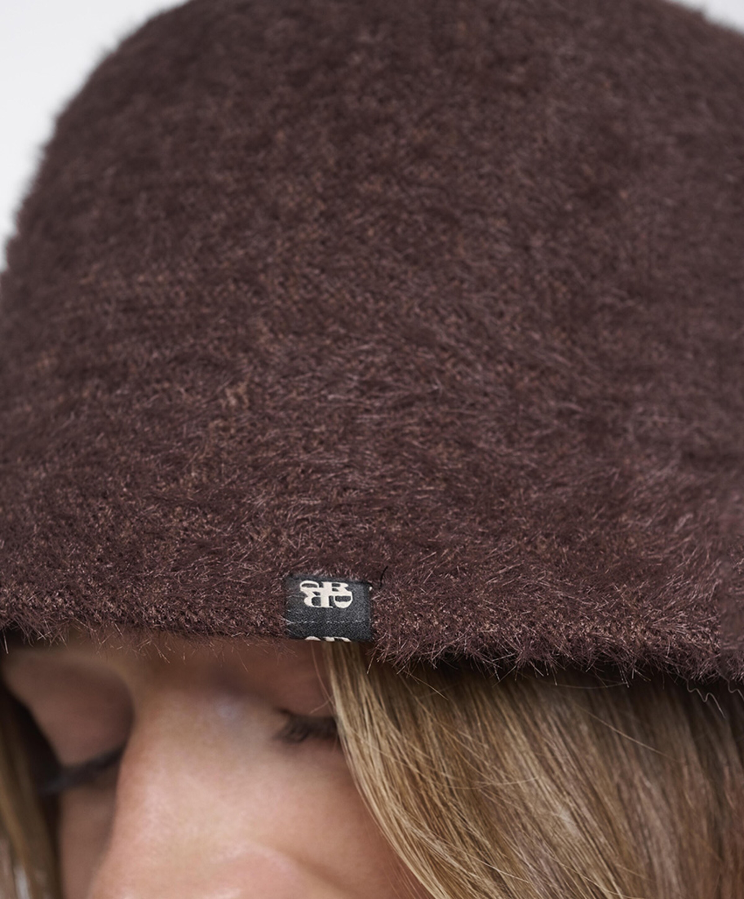 Rino & pelle Dames bucket hat bruin