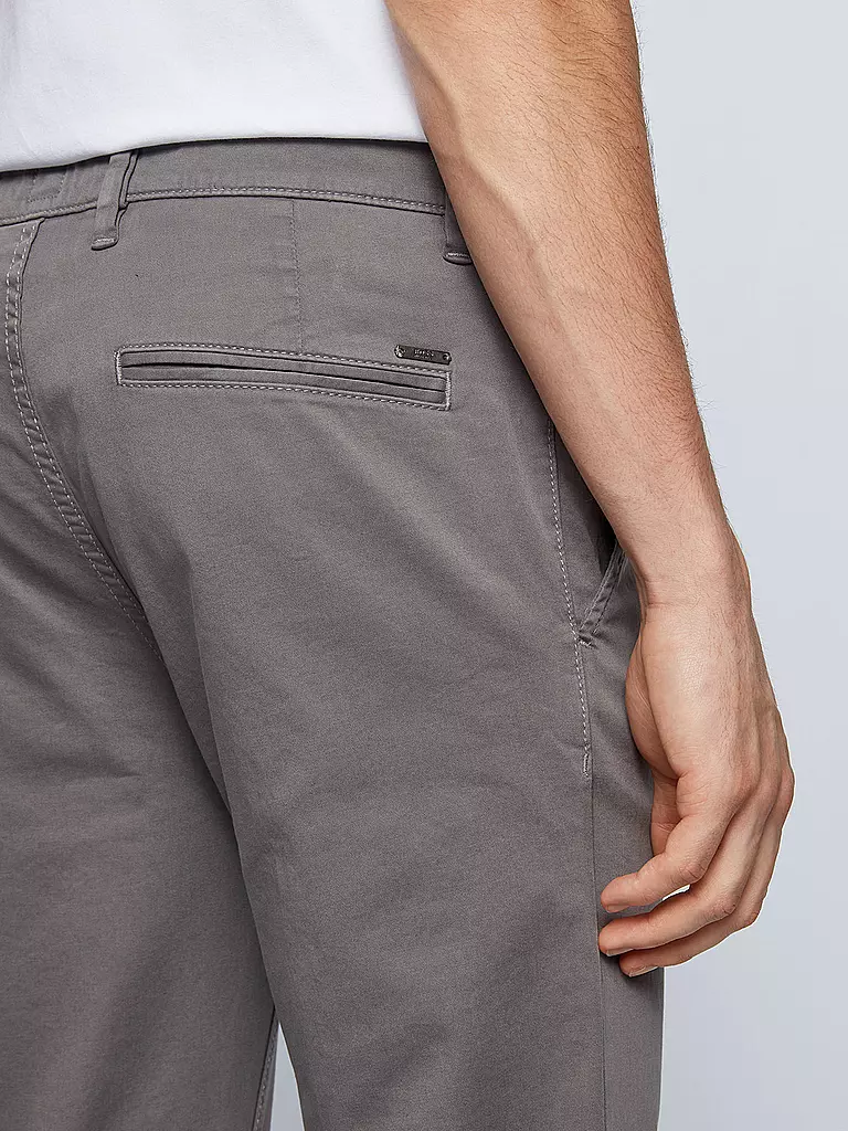 BOSS Chino Slim Fit SCHINO grau