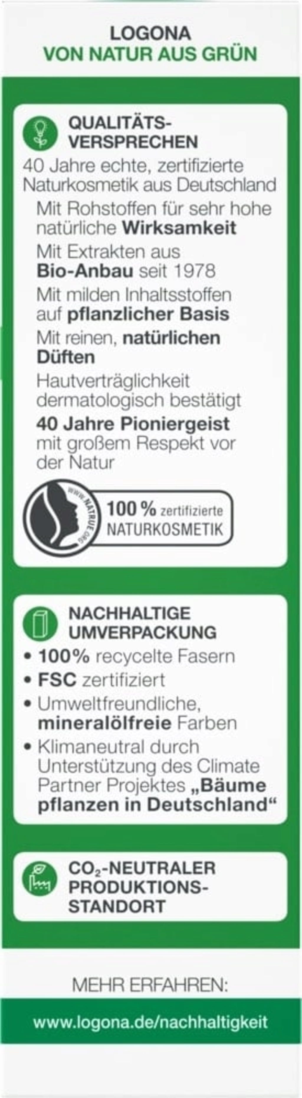 LOGONA  purify Mattierendes Feuchtigkeitsfluid, 30 ml