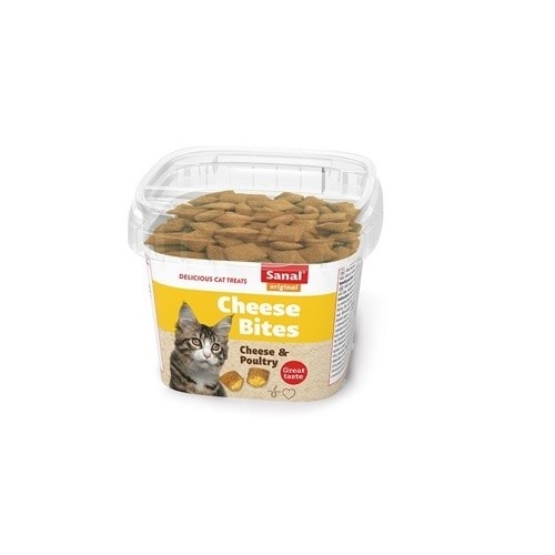 Petisco de queijo Sanal Pot sabor queijo para gatos