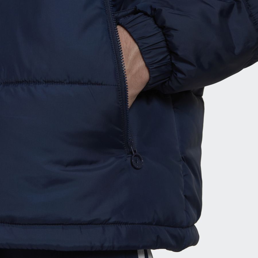 adidas Originals Manteau d'Hiver Essentials Padded Puff - Bleu/Blanc