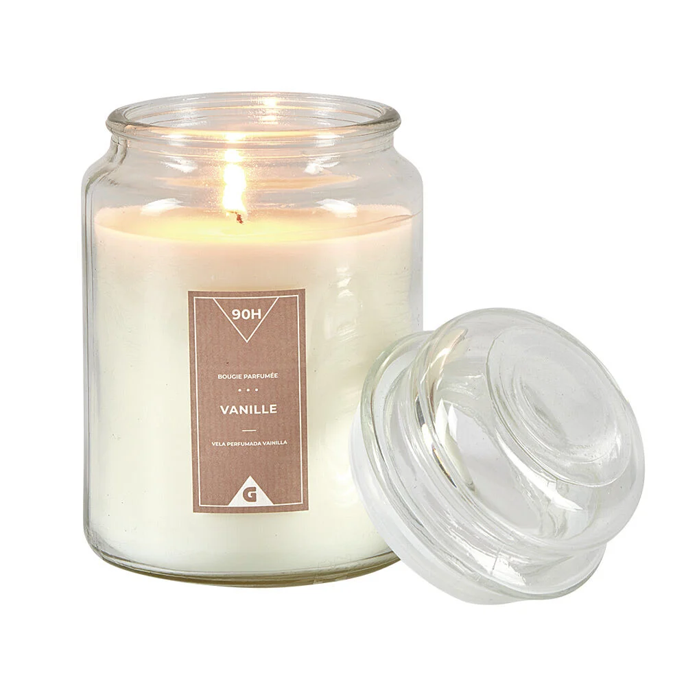 Bougie parfumée dans Bonbonnière senteur cupcake Vanille Ivoire