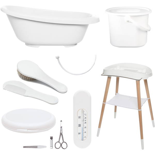 bébé joubébé jou   Badeset Sense 7 teilig white