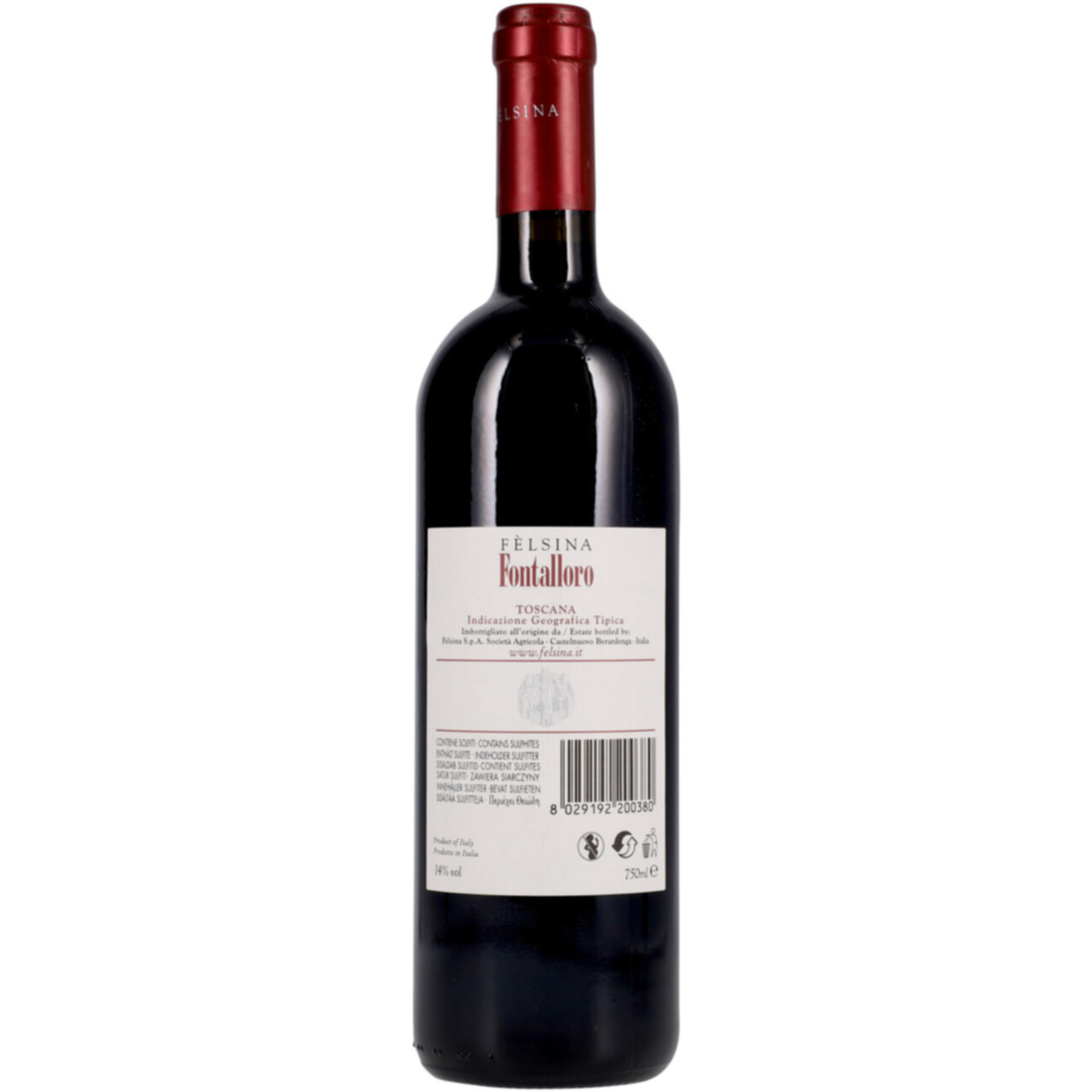 Toscana IGT Sangiovese Fontalloro Fèlsina -75cl