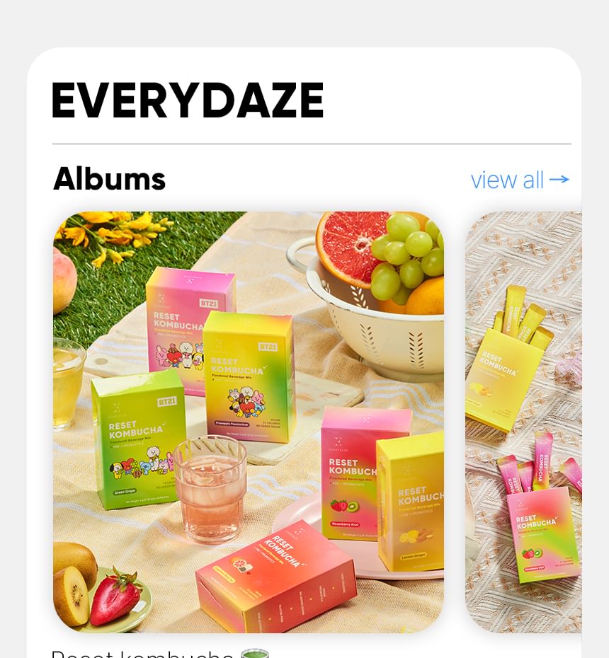 EVERYDAZE - Reset Kombucha - 3 soorten