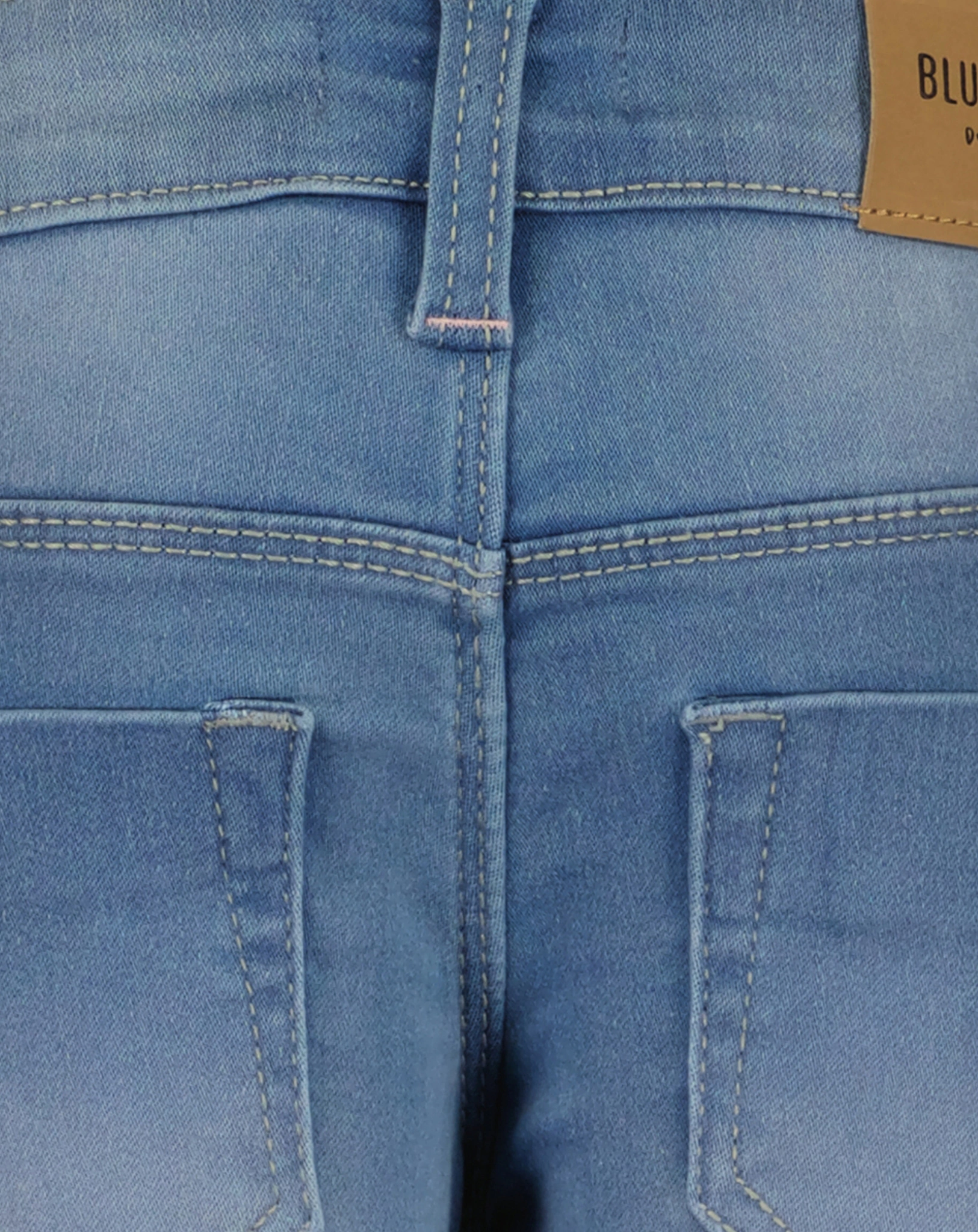 Jeanshose SCHNEEFLOCKE in mittelblau
