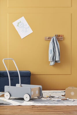 Kids Concept Lære-Å-Gå-Vogn, Blå