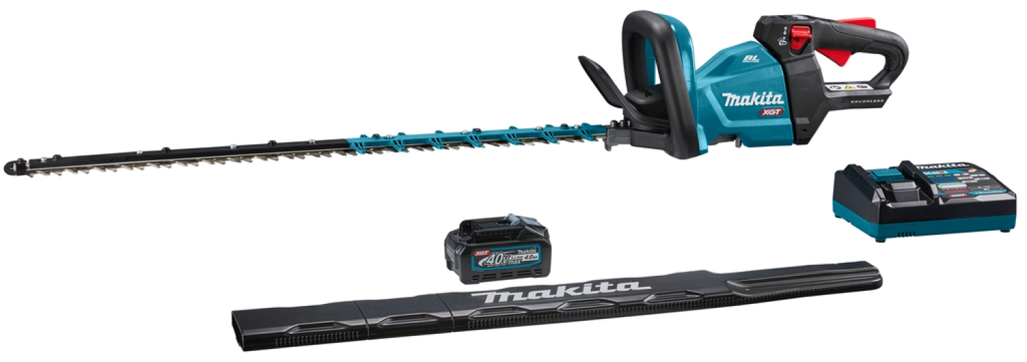 Makita UH005GD201 XGT 40V Max Li-ion Accu Heggenschaar set (2x 2,5Ah) - 750 mm - Trimuitvoering