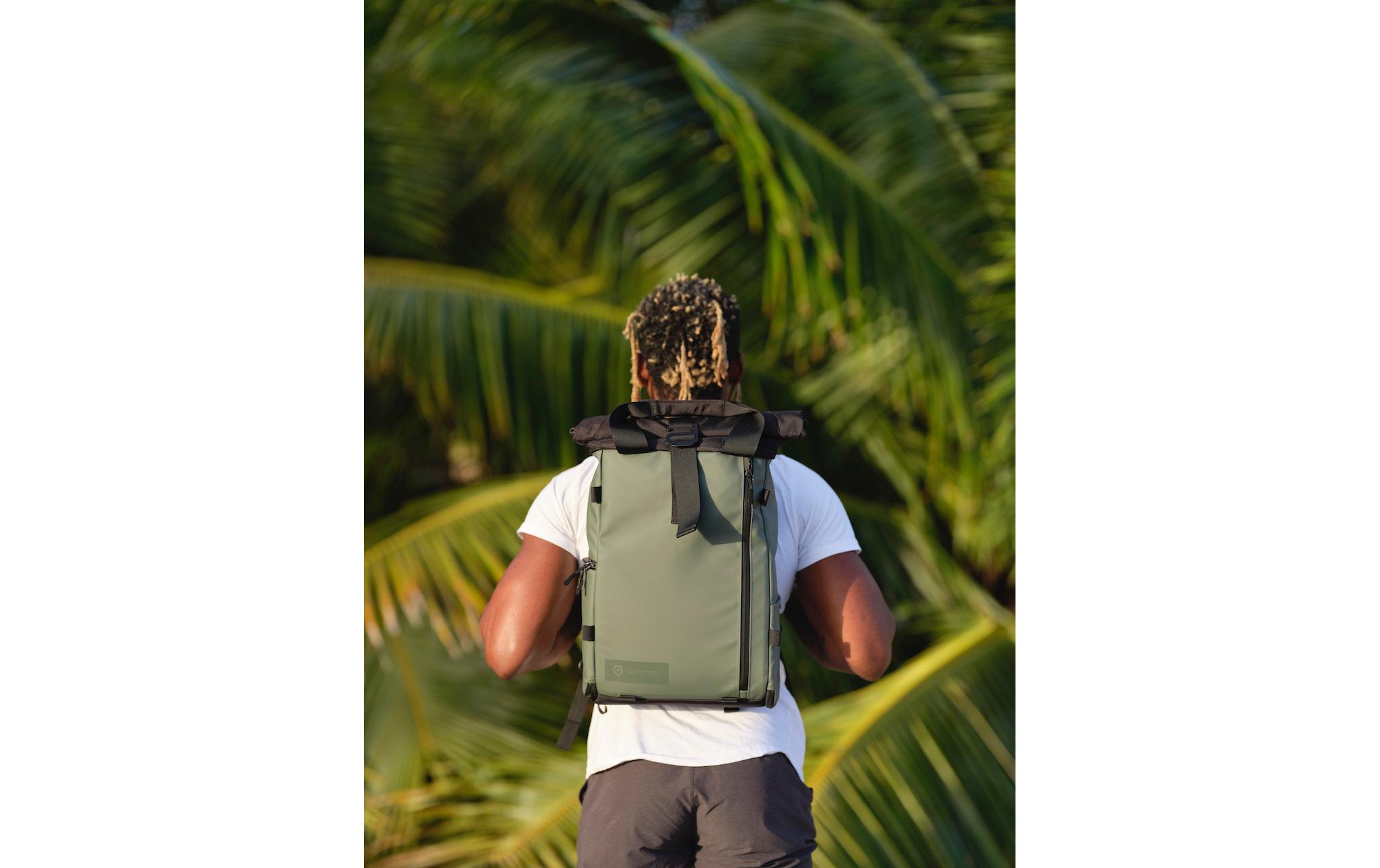 Fotorucksack PRVKE Lite 11 Liter Grün<br>Kleiner und kompakter Kamerarucksack