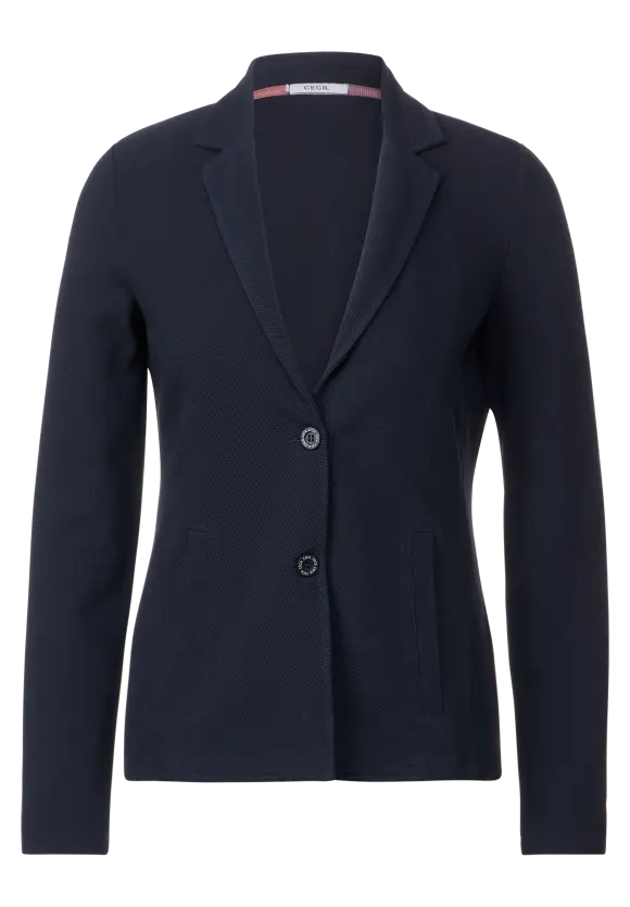 Basic Struktur Blazer - universal blue