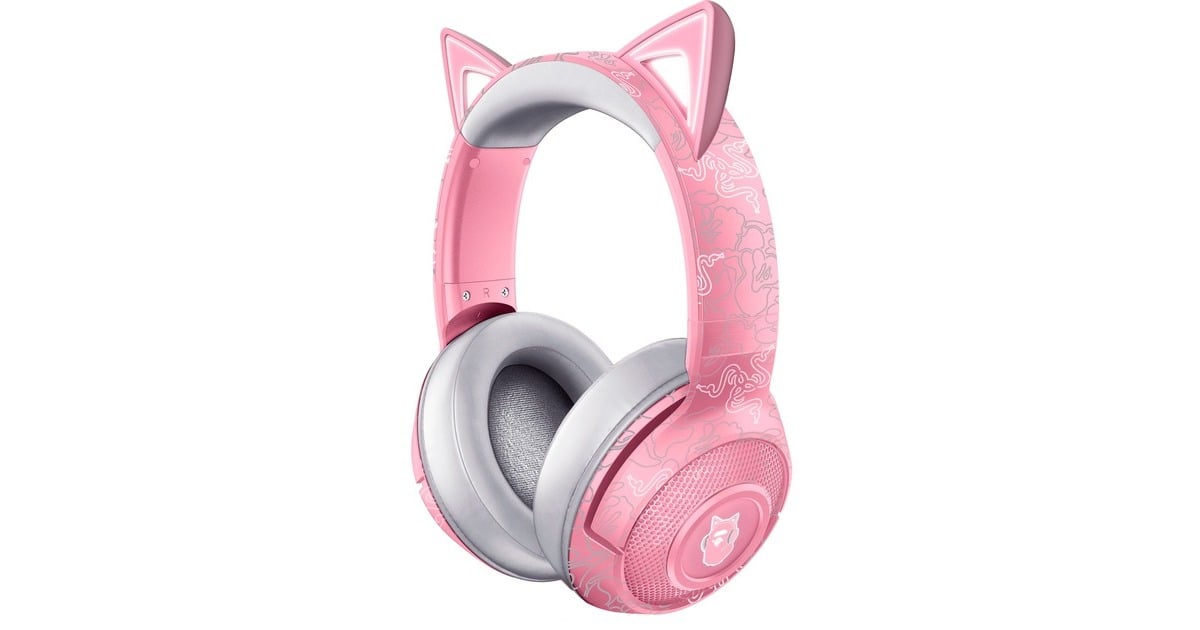 RazerKraken Kitty V2 Pro RGB over-ear gaming headset  (Roze)
