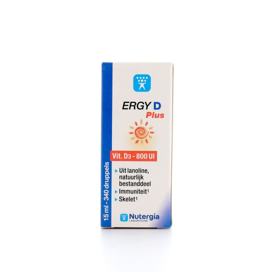 Nutergia Ergy D Plus - Immunité, Ossature