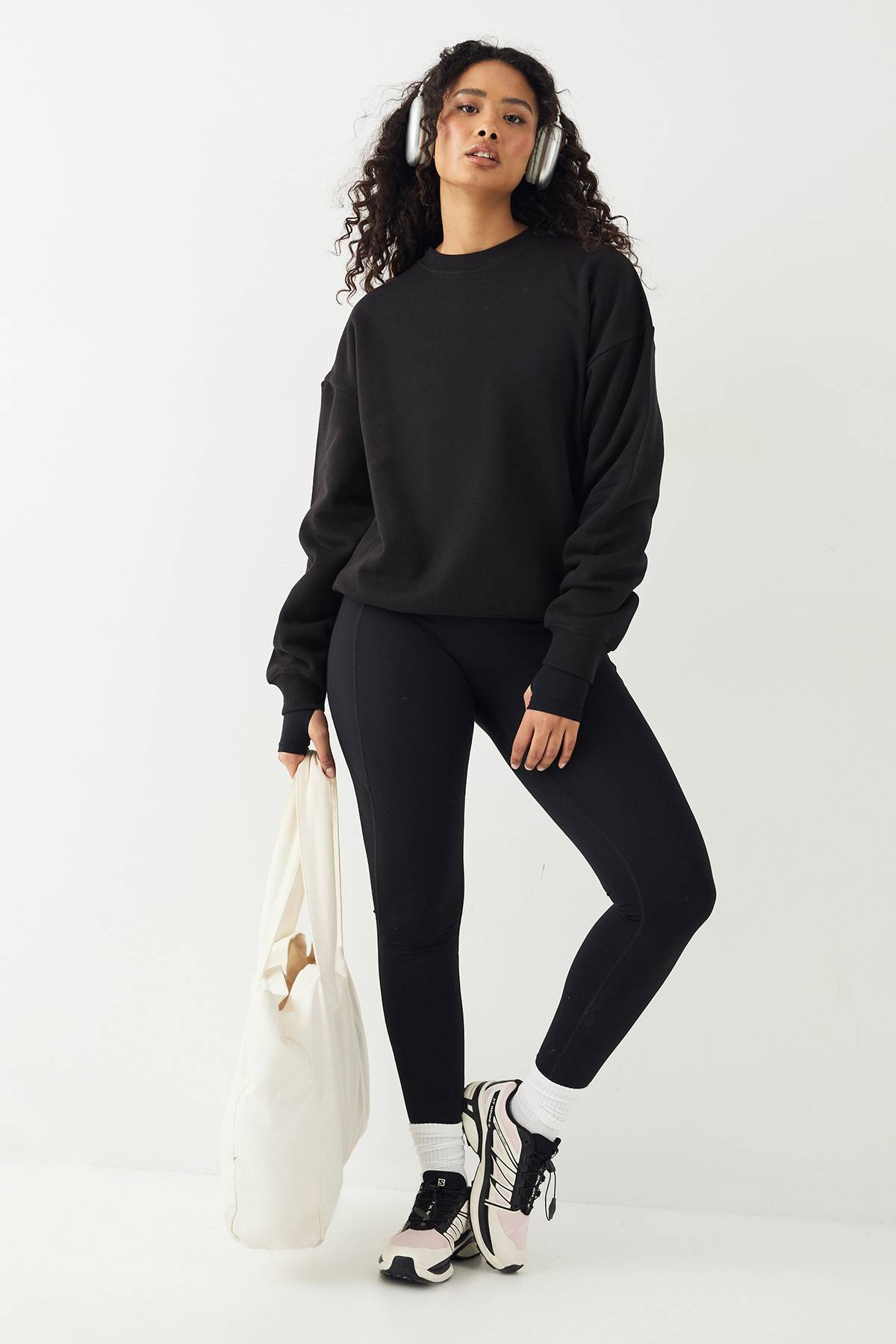 Sweat-shirt Col Rond Oversize DSGN Studio