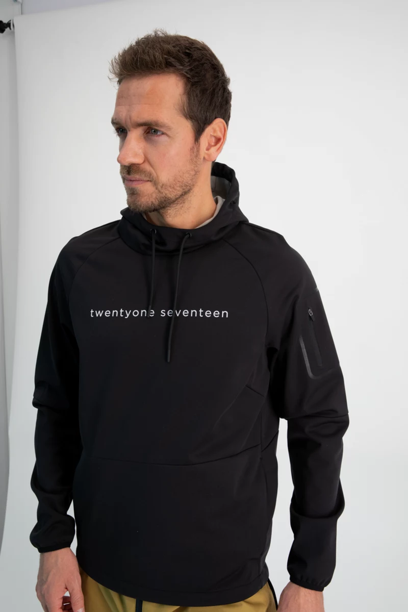 2117 OF SWEDEN Spanhult Softshell Hoodie Herren Midlayer