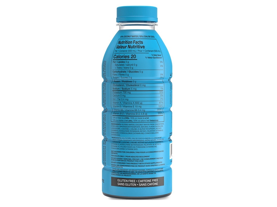 BEBIDA PRIME BLUE RASPBERRY 0.50L