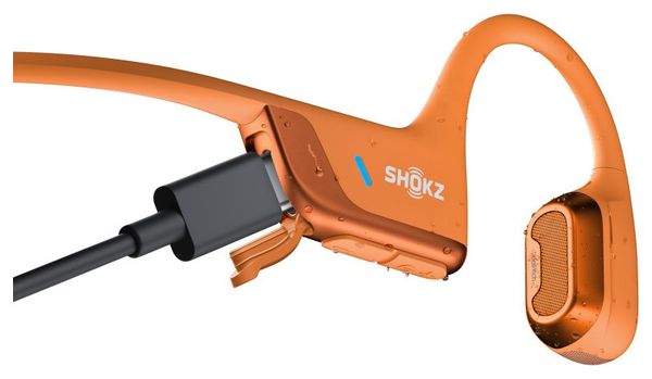 Casque à conduction osseuse Shokz OpenRun Pro 2 USB-C Orange