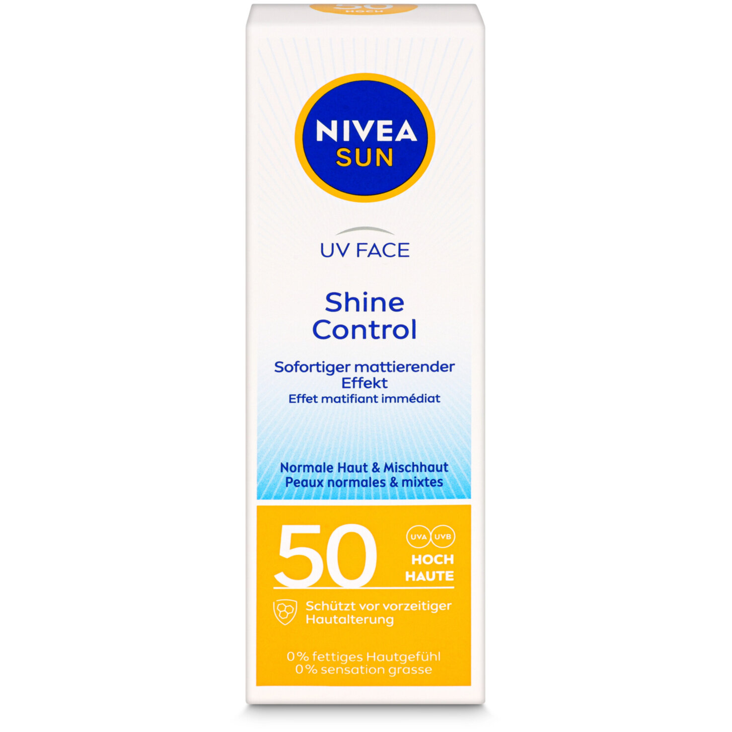 Nivea UV Face Shine Control LSF 50