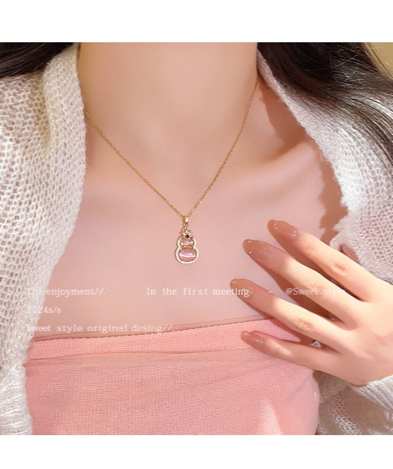 LIVSIA - CZ Calabash ketting