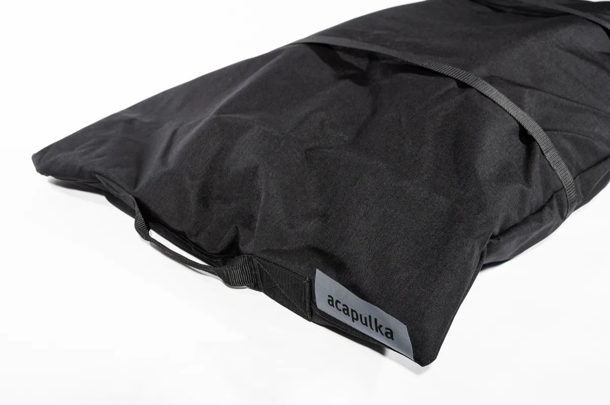 Acapulka transportpose til 120 cm pulk Black
